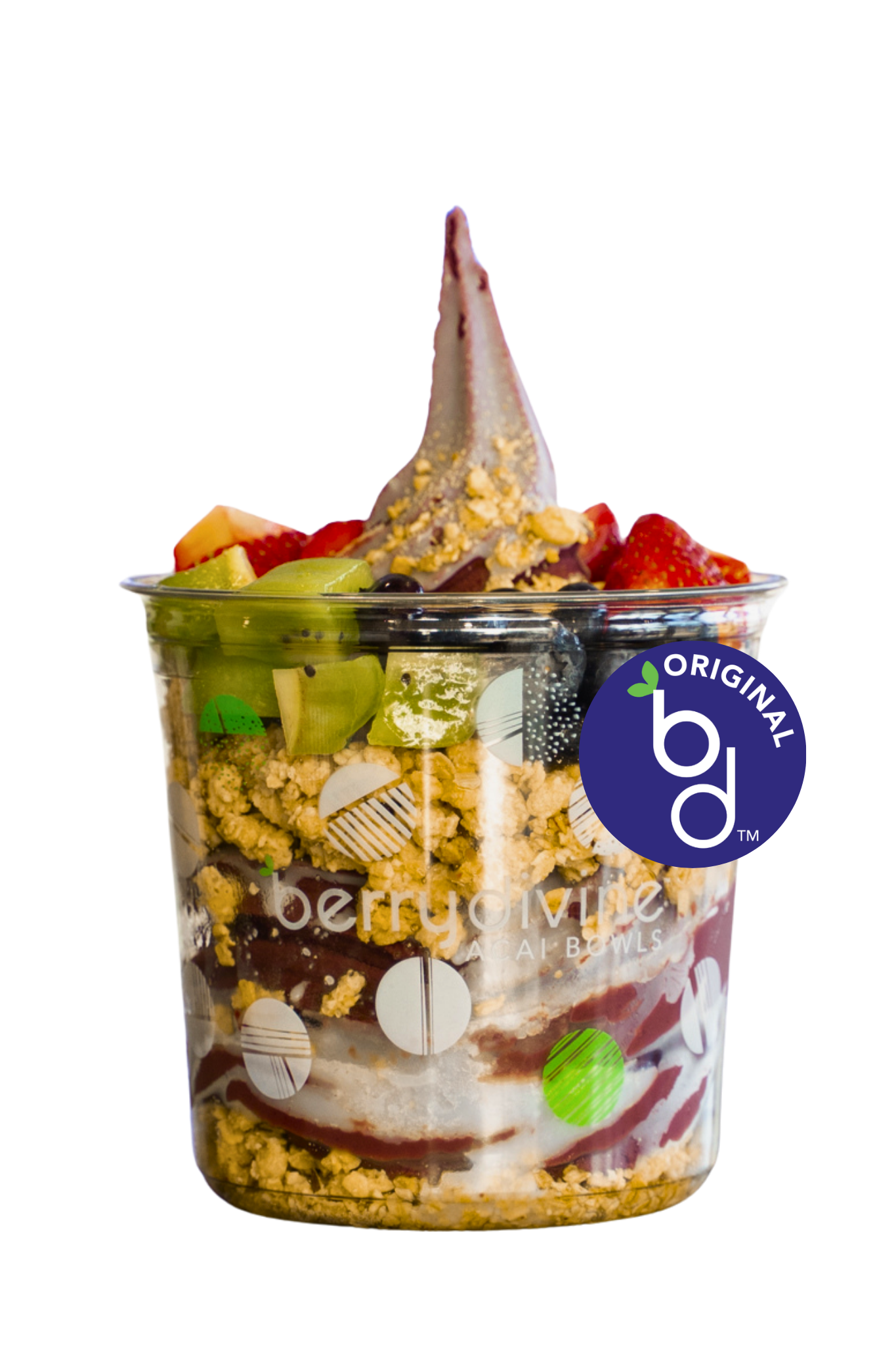 Original VOLCANO SOFT SERVE | Berry Divine Acai Bowls