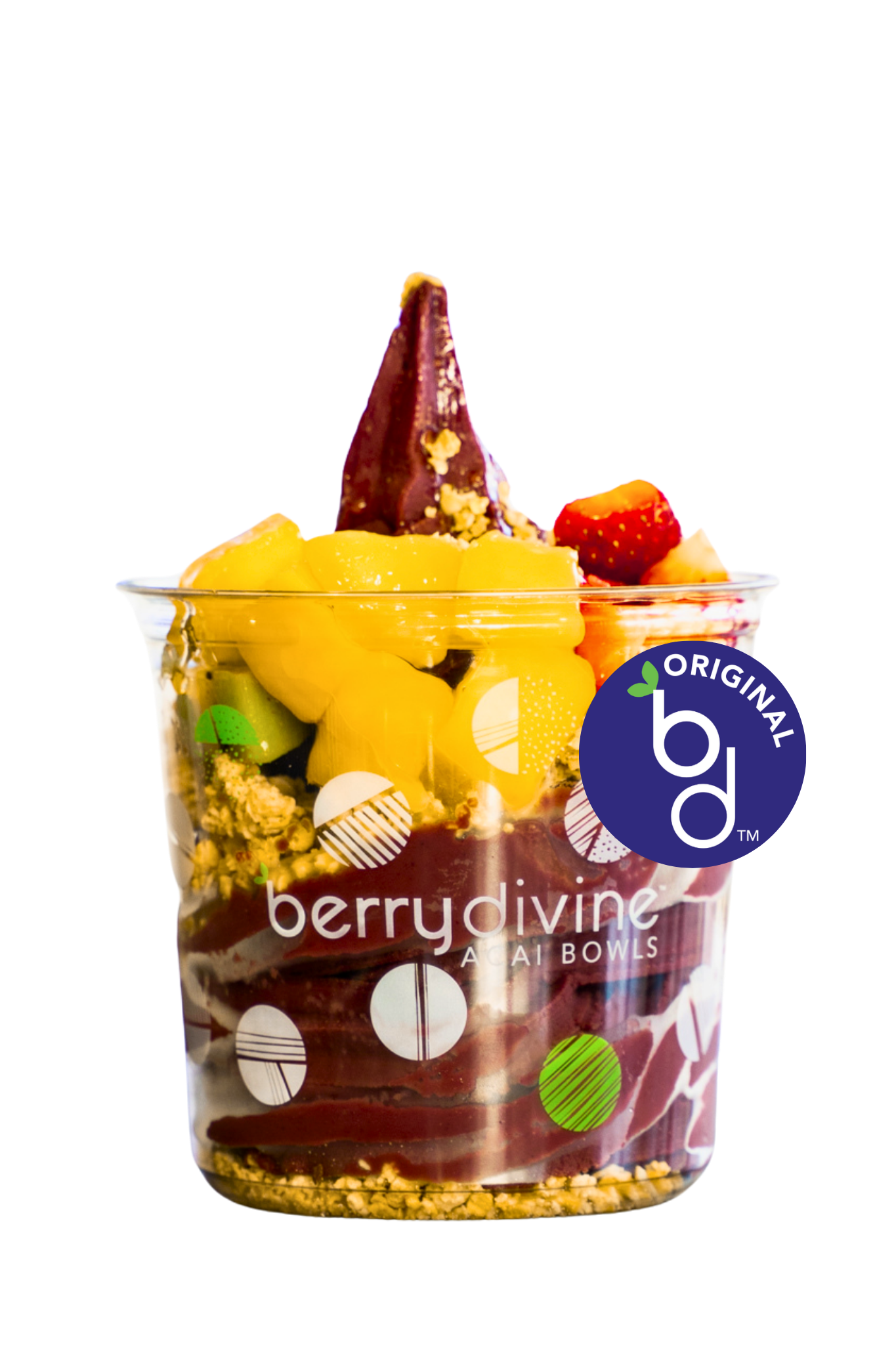 Original BRAZILIAN SOFT SERVE | Berry Divine Acai Bowls
